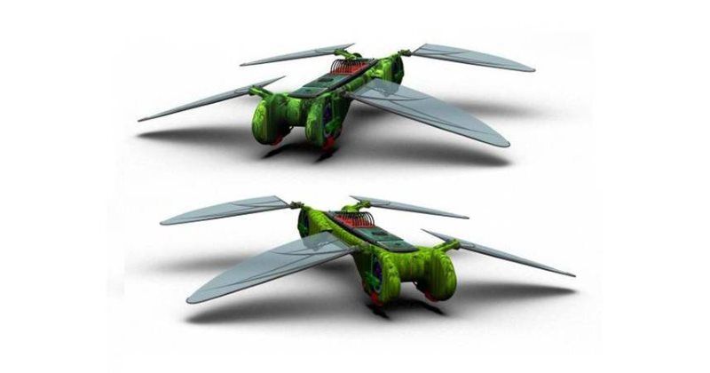 dragonfly progetto drone che non vedrà mai la produzione