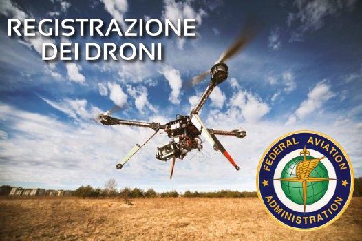 FAA registrazione dei droni