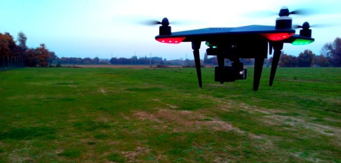 Drone Xiro Xplorer Vision test in volo