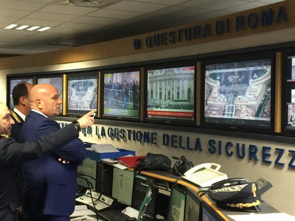 immagine di giubileo sala operativa sicurezza