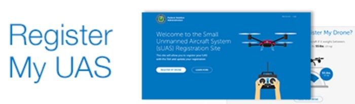 immagine di register my UAS