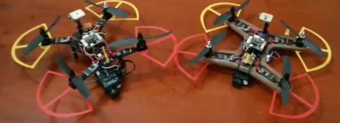 drone da 300gr con paraeliche di gianluca passarella