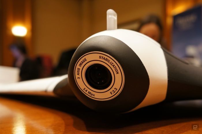 telecamera da 14mpx anteriore drone disco parrot