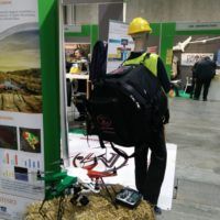Il drone agricolo Efesto di Zefiro con il suo zaino