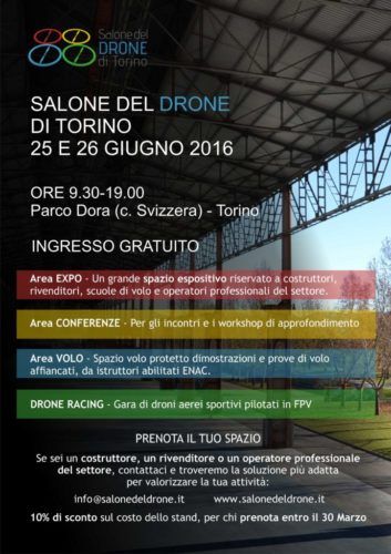Salone del Drone - Locandina A4