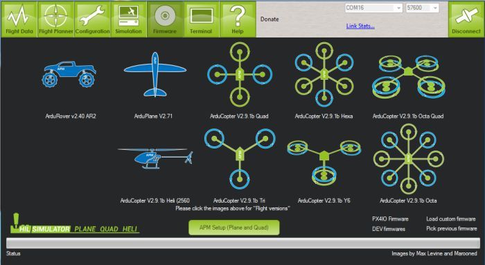 software open source per autopliota droni ardupilot