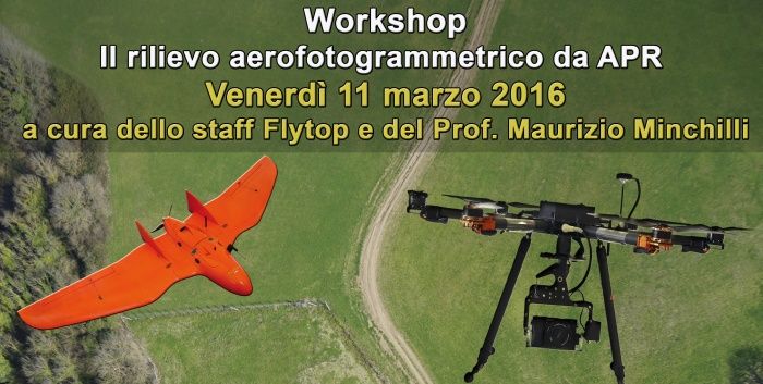 immagine di droni apr rilievi aerofotogrammetrici