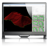 immagine di Pix4D Mining Computer Screen