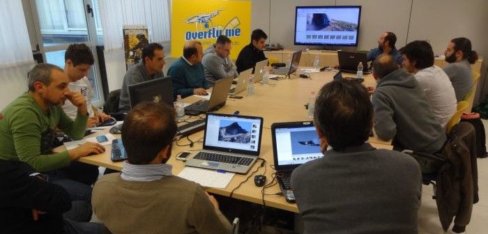 immagine di corso aero forotogrammetria overfly me