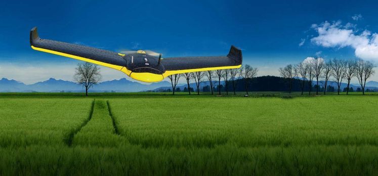 immagine di drone ebee