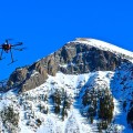 immagine di drone mitigazione valanghe