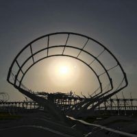 immagine di gate drone racing dubai