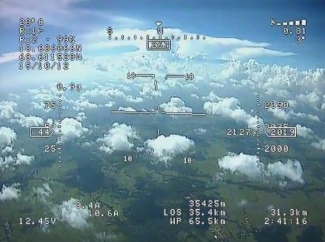 Volo effettuato in modalità FPV Long Range, 67Km di distanza