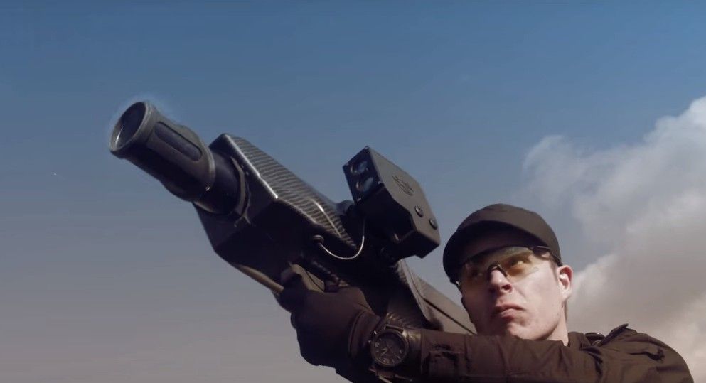 skywall bazooka cattura droni