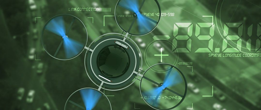 immagine di drone surveillance