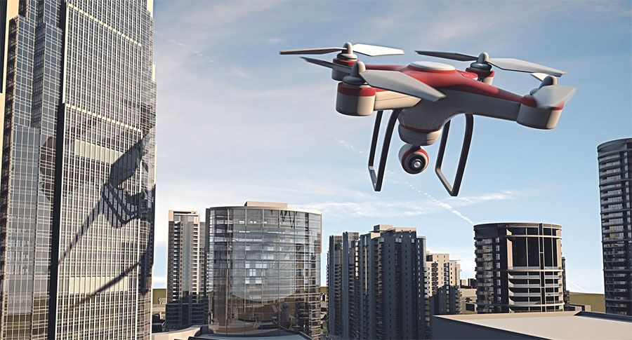 immagine di dronecity