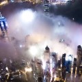 immagine di hong kong drone