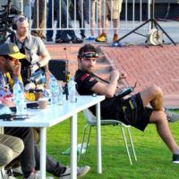 Il pilota italiano Giuseppe Rinaldi a Dubai