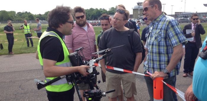 immagine di drone italdron titan nordic uas event