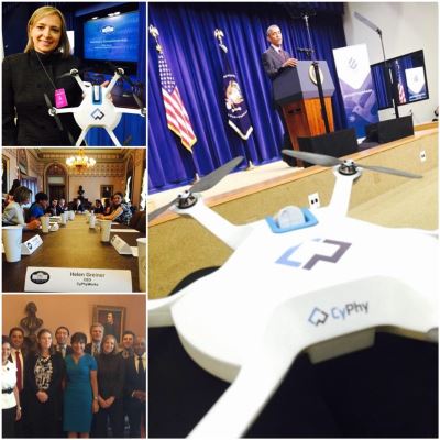 il drone cyphy lvl 1 alla casa bianca