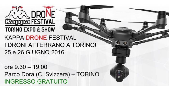 immagine di slogan kappa drone festival