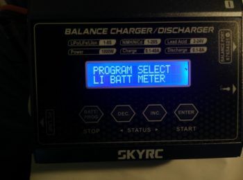 immagine di battery meter macro 700