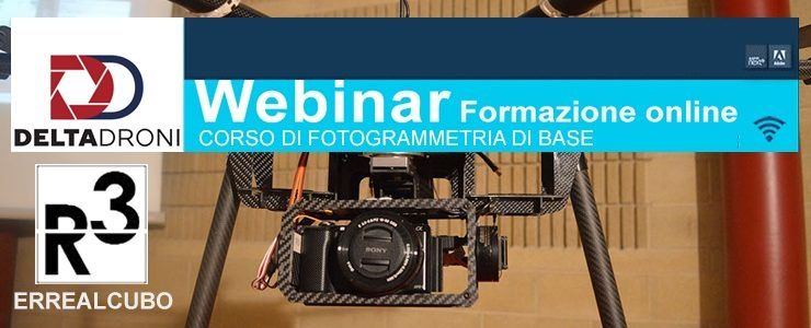 immagine di webinar fotogrammetria