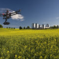 immagine di agricultural precision farming drone air