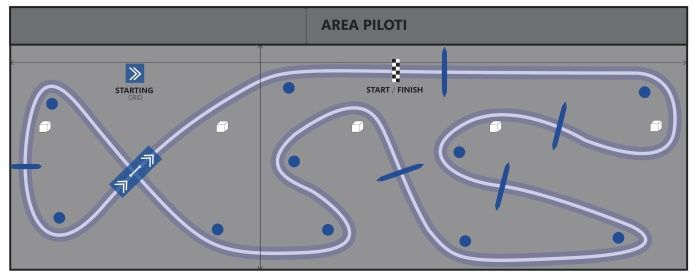 immagine di circuito FVP Dronitaly 2016 drone racing small