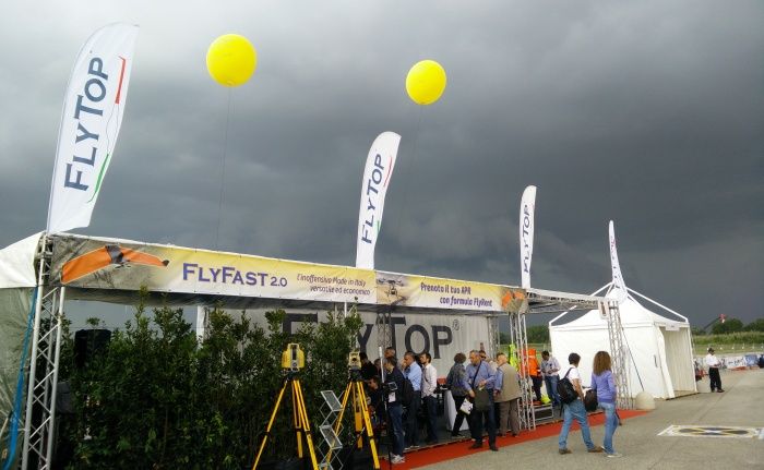 immagine di flytop al roma drone 2016