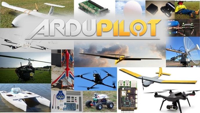 immagine di ardupilot collage drone foto