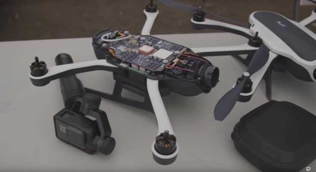 immagine di drone karma foto interno