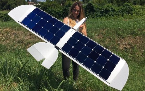 immagine di drone solare andrea beggio