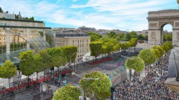 immagine di festival du drone a paris champs elysees