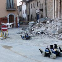 Droni europei TRADR ad Amatrice