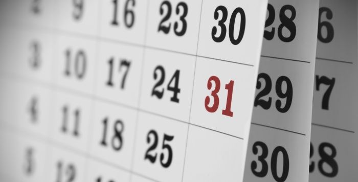 immagine di calendartio 31 dicembre