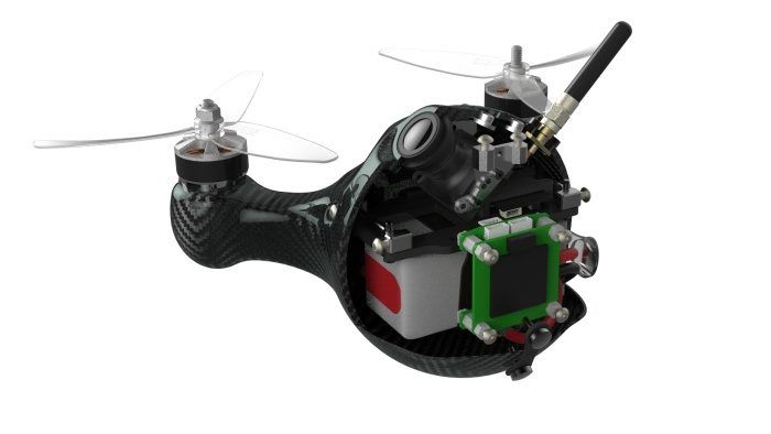 immagine di nimbus 195 fpv drone racing interno