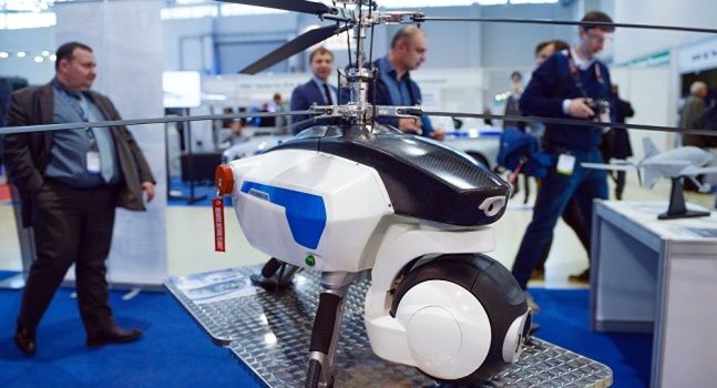 immagine di prototipo drone 21 once esercito russo