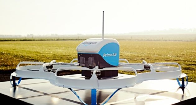 amazon prima consegna Prime Air con drone