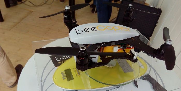 immagine di beecopter drone inoffensivo 250 grammi