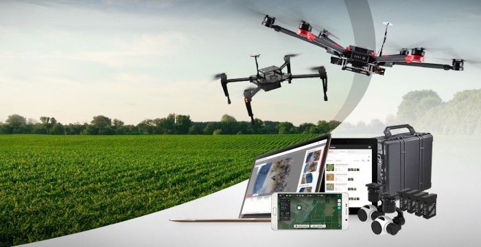immagine di droni agricoltura indici vigore precisionhawk
