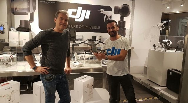 immagine di negozio droni dji ufficiale torino
