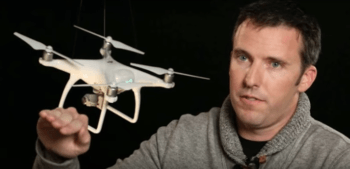 Joh Parker, il pilota del drone di Boeing