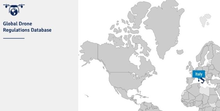 immagine di dronre regulation database