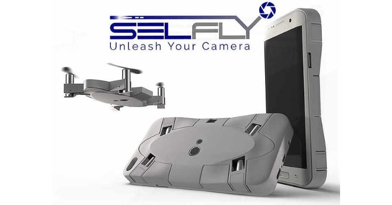 selfly drone selfie kickstarter