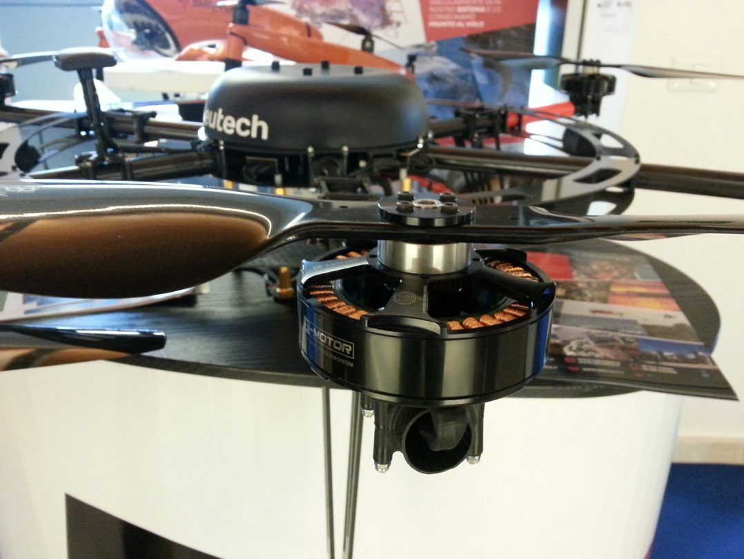 immagine di drone airvision nt6 per laser scanner