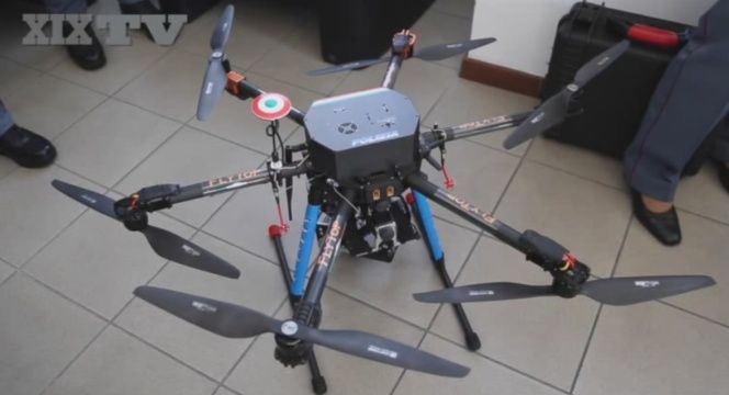 immagine di drone sanremo flytop