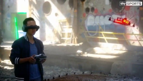 immagine di drone sky sports