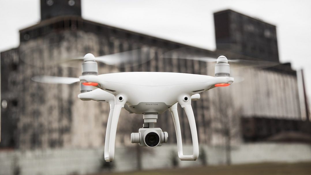 immagine di phantom 4 produzione terminata