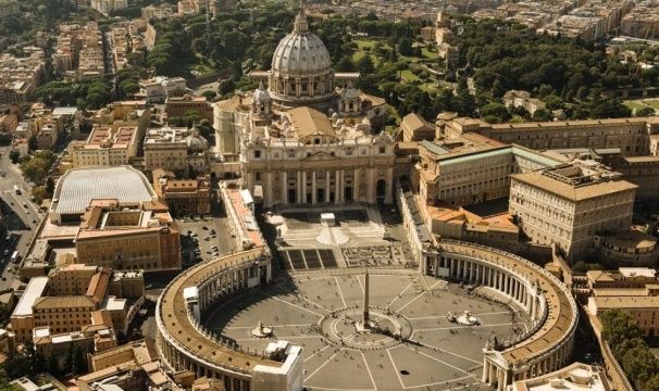 immagine di vista area vaticano